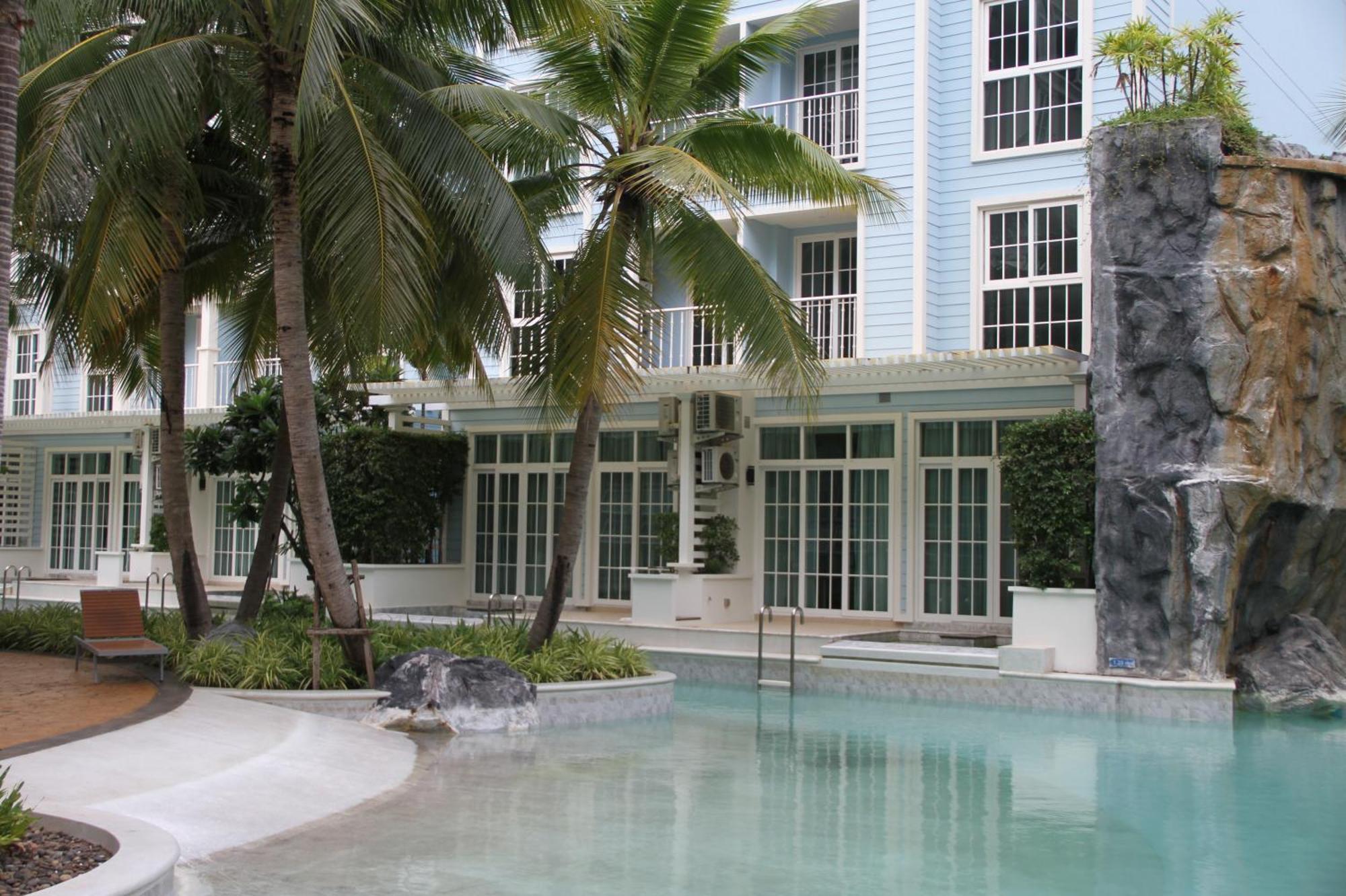 Grand Florida芭提雅带免费游泳池温泉桑拿浴和健身房瑜伽室私家海滩公寓e206 نا جومتين المظهر الخارجي الصورة